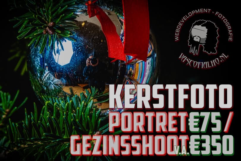 Boek nu je kerstfotoshoot